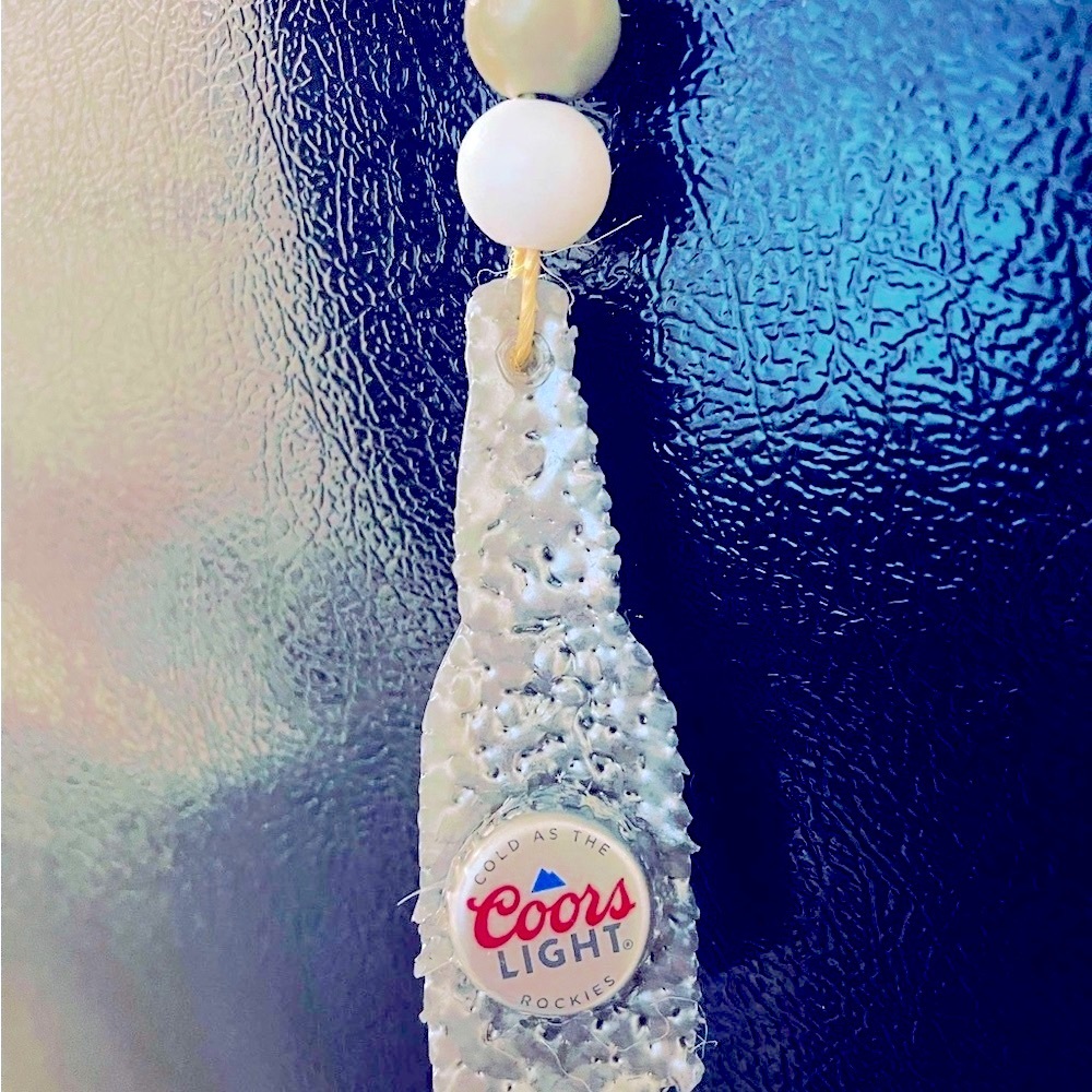 Coors light car freshie - scent - warm spring sunshine